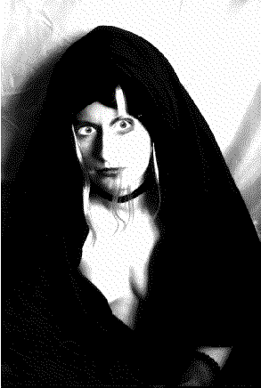 Gif animé gothique nonne
